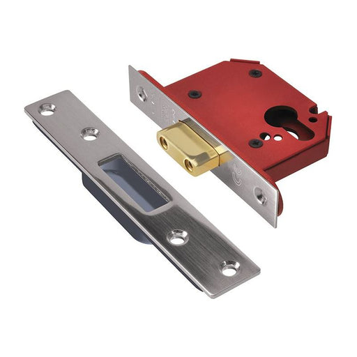 Union StrongBOLT 21EU EUS-SS-2.5 Euro Deadlock Stainless Steel 68mm 2.5in UNION - RockBottom Northampton