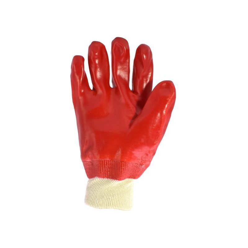 Scan PVC Knitwrist Gloves - L (Size 9) Scan - RockBottom Nothampton