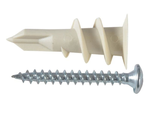ForgeFix Nylon Plasterboard Fixing 4.5 x 35mm ForgePack 6 ForgeFix - RockBottom Northampton