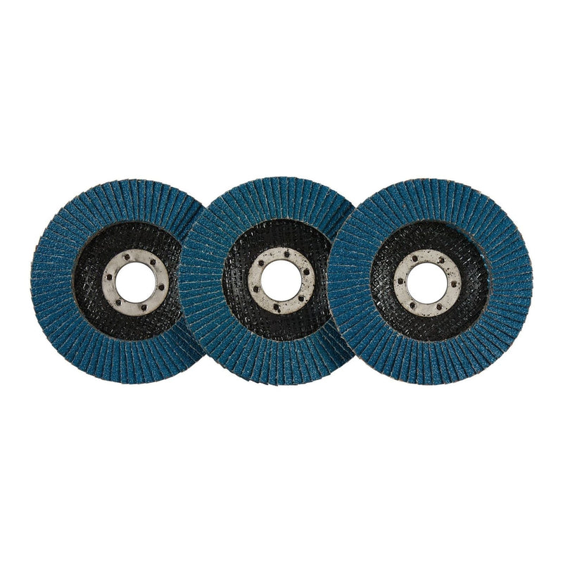 Draper 84096 Zirconium Oxide Flap Discs, 115 x 22.23mm, 40 Grit (Pack of 10)