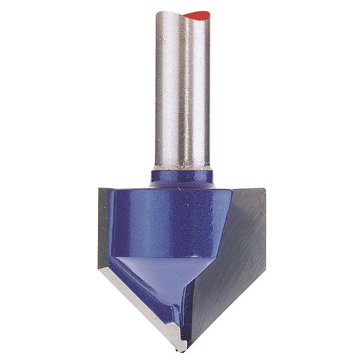 Draper 75337 TCT Router Bit, 1/4" Groove 19mm x 90&deg;