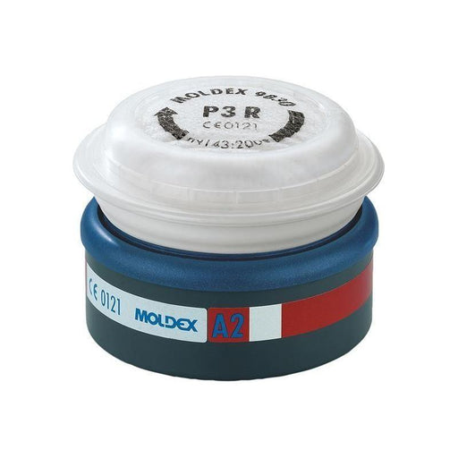 Moldex EasyLock® A2P3 R Pre-assembled Filter (Wrap of 2) Moldex - RockBottom Northampton