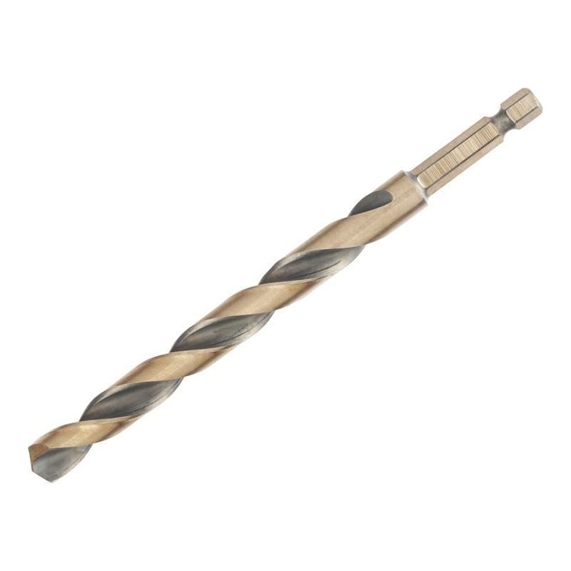 Dewalt Power Tools BLACK&GOLD Hex HSS-G Drill Bit 10.0mm DeWALT Power Tools - RockBottom Northampton