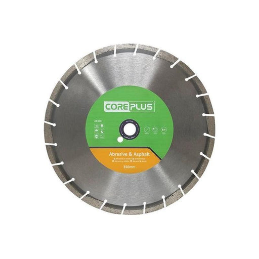 Coreplus AB350 Abrasive & Asphalt Diamond Blade 350mm CorePlus - RockBottom Northampton