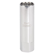 Draper HI-TORQ 8mm Thread Thin Wall 12 Point Spark Plug Socket, 3/8" Sq. Dr., 14 Draper - Town Tools 