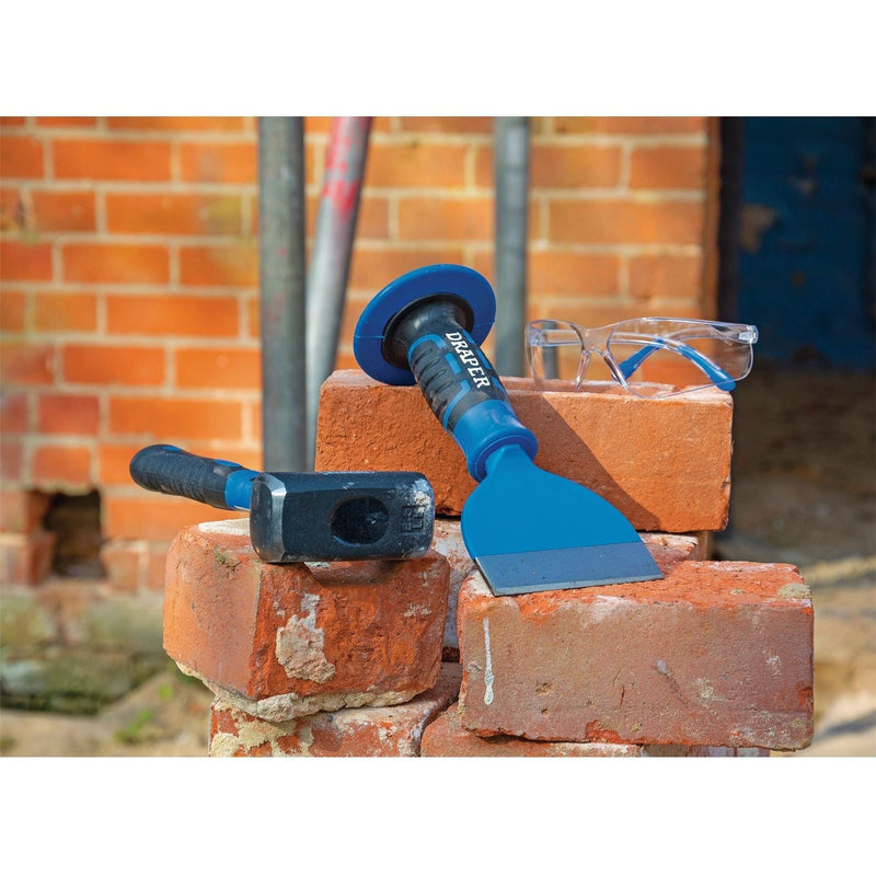 Draper 99169 Draper Expert Brick Bolster with Guard, 100mm
