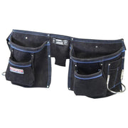 Faithfull Double Tool & Nail Pouch Faithfull - RockBottom Northampton