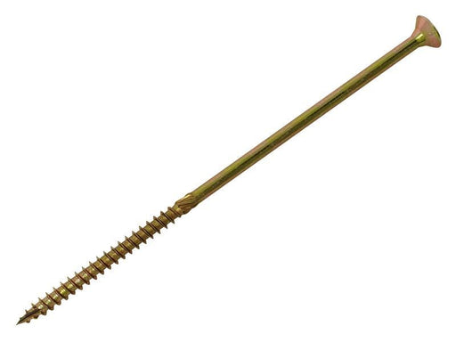 ForgeFix Spectre PZ Compatible Wood Screw CSK ZYP 8.0 x 180mm Box 50 ForgeFix - RockBottom Northampton