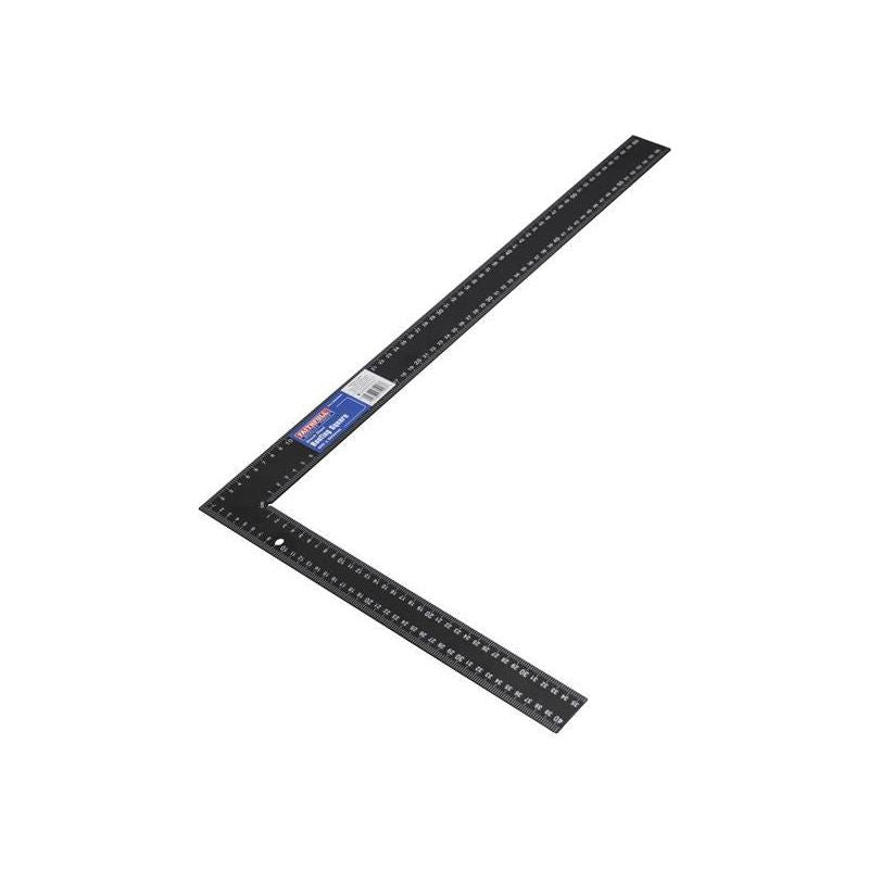 Faithfull Black Steel Roofing Square 400 x 600mm (16 x 24in) Faithfull - RockBottom Northampton