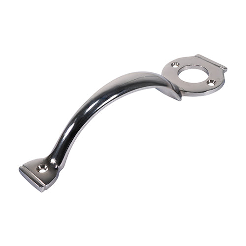 TIMCO Escutcheon Handle Black - 8"