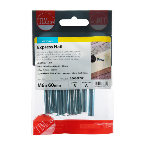 TIMCO Express Nails Silver