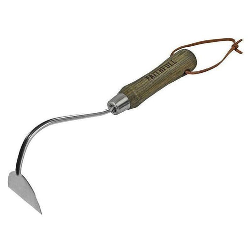 Faithfull Prestige Stainless Steel Onion Hoe ash Handle Faithfull - RockBottom Northampton