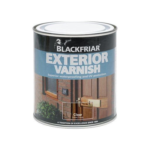 Blackfriar Exterior Varnish UV77 Clear Satin 500ml Blackfriar - RockBottom Northampton