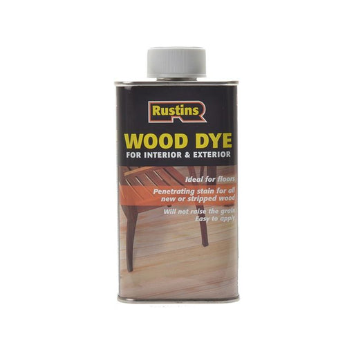 Rustins Wood Dye Walnut 1 litre Rustins - RockBottom Nothampton
