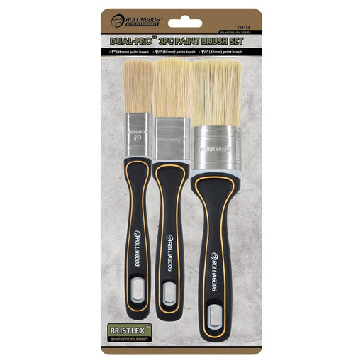 Draper 08142 ROLLINGDOG DUAL-PRO™ DP1000 Paint Brush Set (3 Piece)