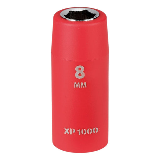 Draper XP1000 VDE Socket, 1/4" Sq. Dr., 8mm Draper - Town Tools