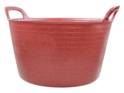 Faithfull Eco Flex Tub 15 litre - Recycled Red Faithfull - RockBottom Northampton