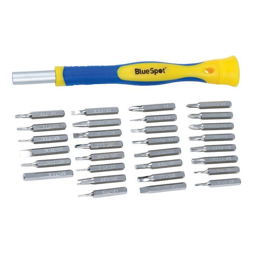 Bluespot Tools Precision Driver Set, 31 Piece BlueSpot Tools - RockBottom Northampton