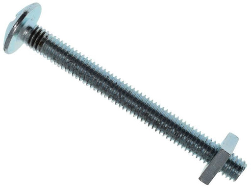 METALMATE Roofing Bolt & Nut ZP M6 x 60mm (Box 25) METALMATE� - RockBottom Northampton