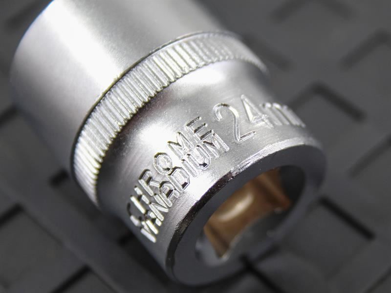 Faithfull Hex Socket 1/2in Drive 24mm Faithfull - RockBottom Northampton