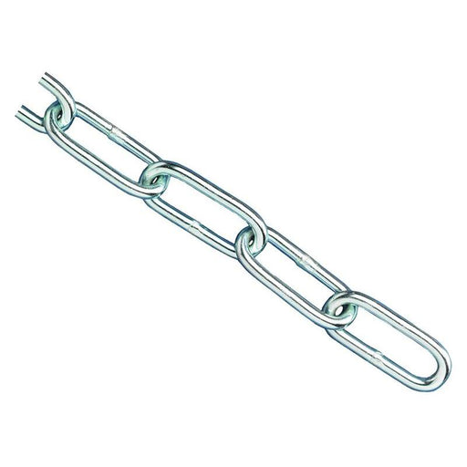 Faithfull Zinc Plated Chain 2.5mm x 2.5m - Max. Load 50kg Faithfull - RockBottom Northampton