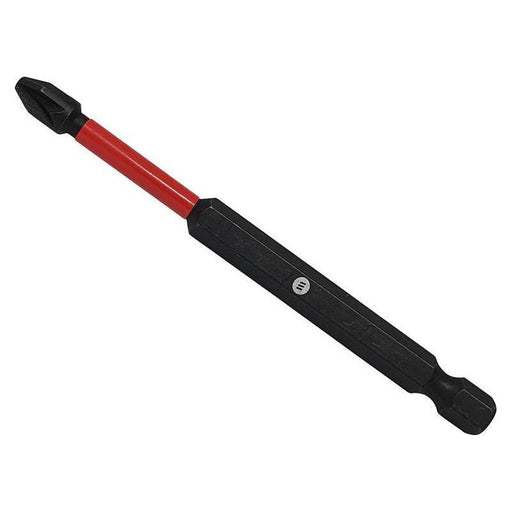 Forgefix ForgeFast Pozidriv Compatible Impact Bit PZ2 x 89mm (Card 2) ForgeFix - RockBottom Northampton