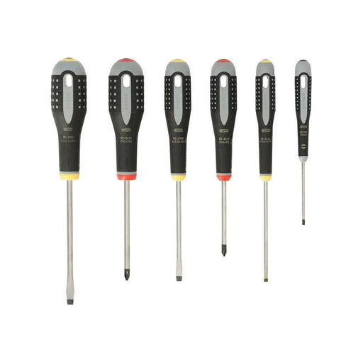 Bahco BE-9881 ERGO™ Screwdriver Set, 6 Piece Bahco - RockBottom Northampton