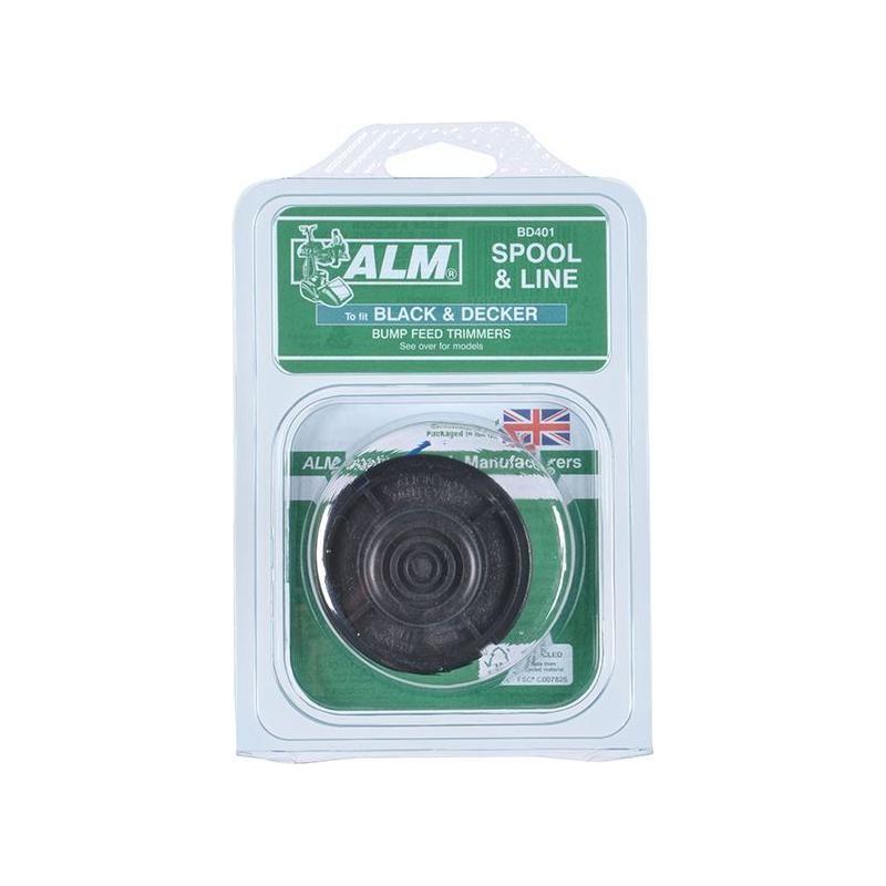 Alm Manufacturing BD401 Spool & Line to Fit Black & Decker Trimmers GL250/GL310/GL360 ALM Manufacturing - RockBottom Northampton 