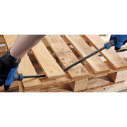 Draper 92034 'Pound Thru' Soft Grip Pry Bar Set (4 Piece)