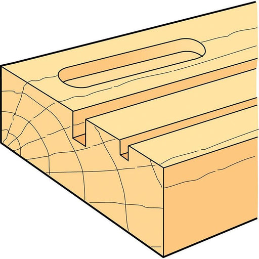 Trend 4/2 x 1/4 TCT Two Flute Cutter 16.0 x 19mm Trend - RockBottom Northampton