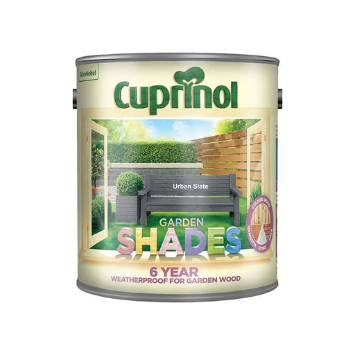 Cuprinol Garden Shades Urban Slate 2.5 litre Cuprinol - RockBottom Northampton
