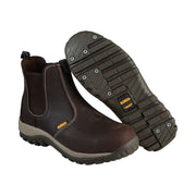 Dewalt Power Tools Radial Safety Boots Brown UK 10 EUR 45 DeWALT Power Tools - RockBottom Northampton