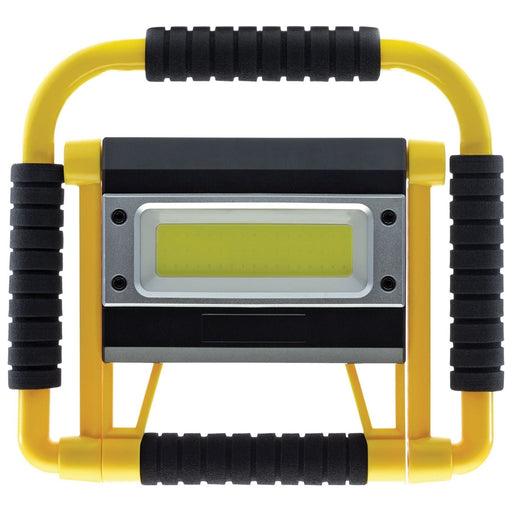 Draper 99707 COB LED Rechargeable Folding Work Light and Power Bank, 20W, 750 - 1,500 Lumens