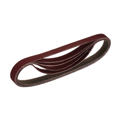 Draper 08693 Cloth Sanding Belt, 13 x 457mm, Assorted Grit (Pack of 5)