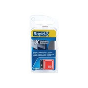 Rapid 53/8B 8mm Stainless Steel Fine Wire Staples (Box 1080) Rapid - RockBottom Nothampton