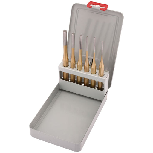 Draper 74712 Draper Expert Octagonal Parallel Pin Punch Set, 150mm (6 Piece)