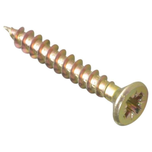 Forgefix Multi-Purpose Pozi Compatible Screw CSK ST ZYP 4.0 x 30mm Forge Pack 30 ForgeFix - RockBottom Northampton