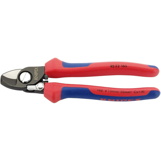 Draper 09448 KNIPEX 95 22 165 Cable Shears with Opening Spring, 165mm