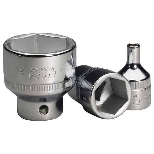 Draper Elora Hexagon Socket, 1/2" Sq. Dr., 12mm Draper - Town Tools