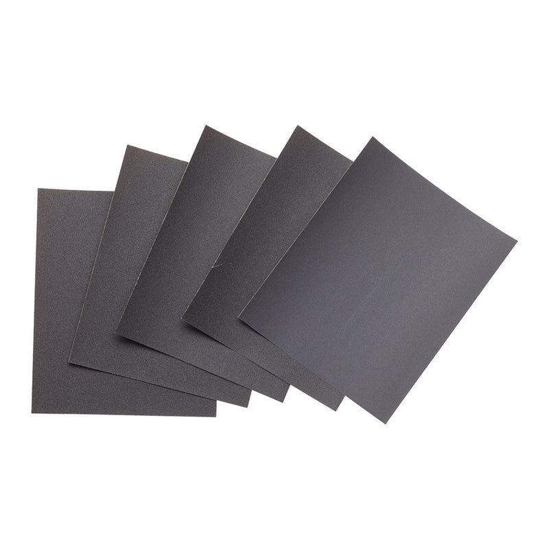 Fit For The Job 5 Sheets Assorted Grades Wet & Dry