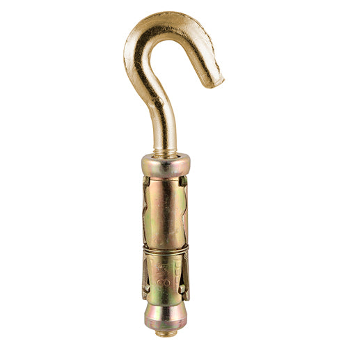 TIMCO Forged Hooks With Sheil Anchors Gold — Trade Pack