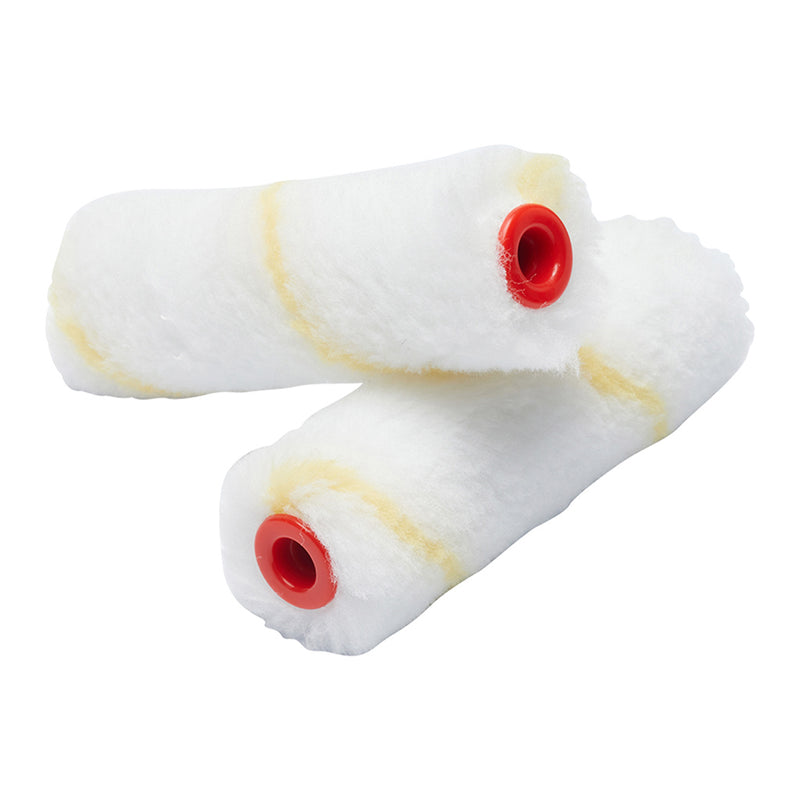Fit For The Job 2pk 4" Medium Pile Emulsion Mini Rollers