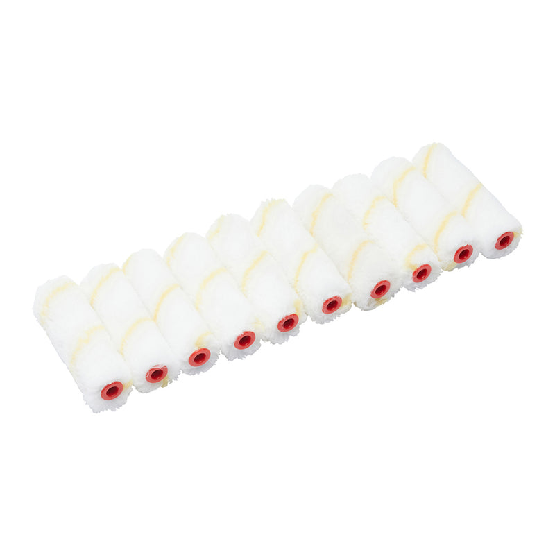 Fit For The Job 10pk 4" Medium Pile Emulsion Mini Rollers