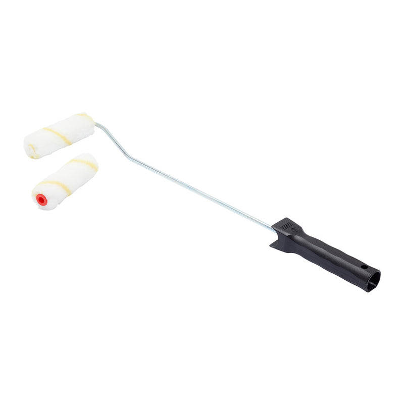 Fit For The Job 2pk 4" Emulsion Mini Rollers & Frame