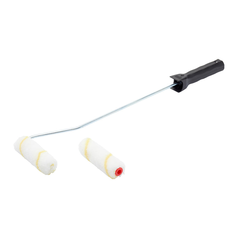 Fit For The Job 2pk 4" Emulsion Mini Rollers & Frame