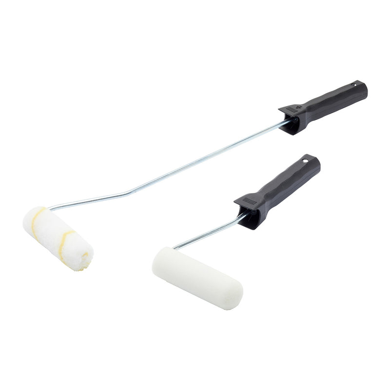 Fit For The Job 4pc Multi Surface 4" Mini Rollers & Frame