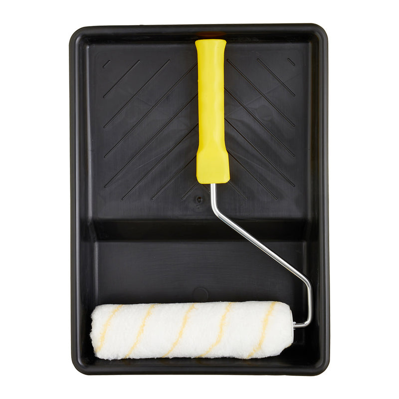 Fit For The Job 9" x 1.5" Long Pile Masonry Roller Set