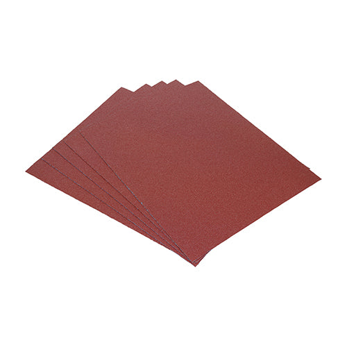 TIMCO Sanding Sheets 80 Grit Red