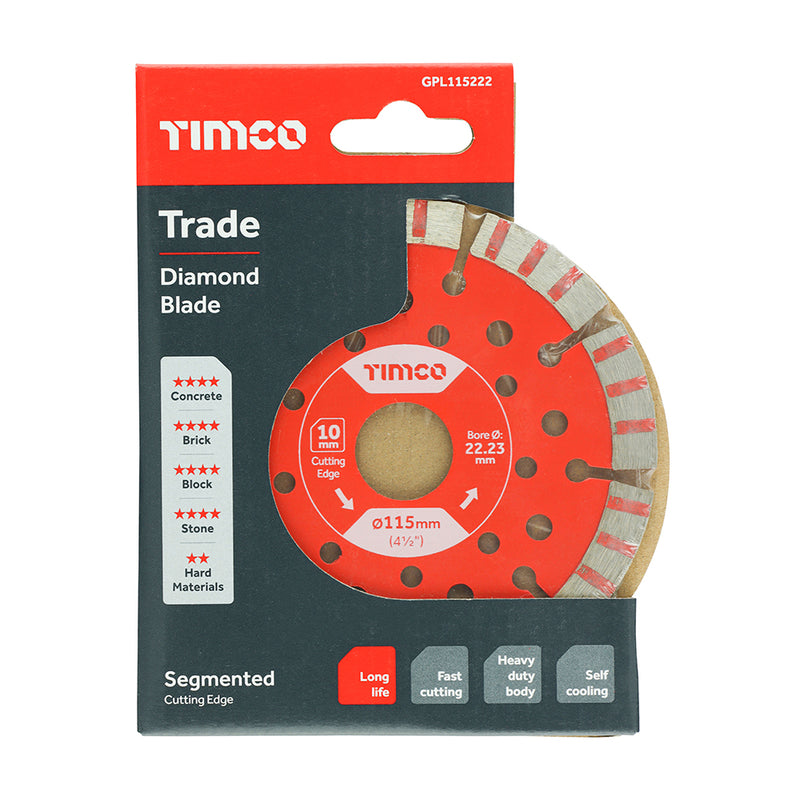 TIMCO Trade Diamond Blade Segmented