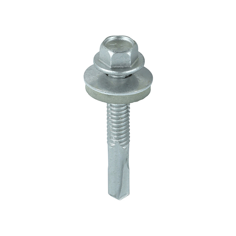 TIMCO Self-Drilling Heavy Section Screws Exterior Silver — Box